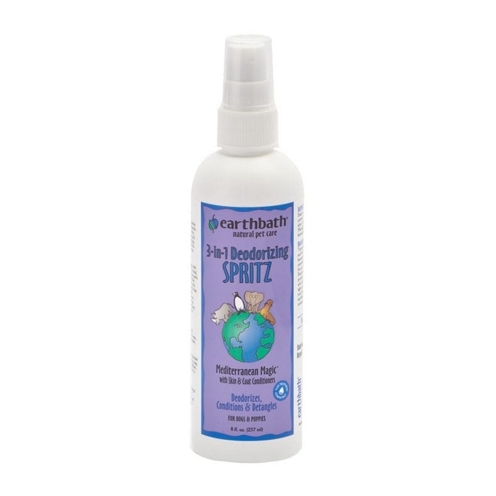 20% OFF: Earthbath 3-In-1 Deodorising Mediterranean Magic Spritz For Dogs 237 ml
