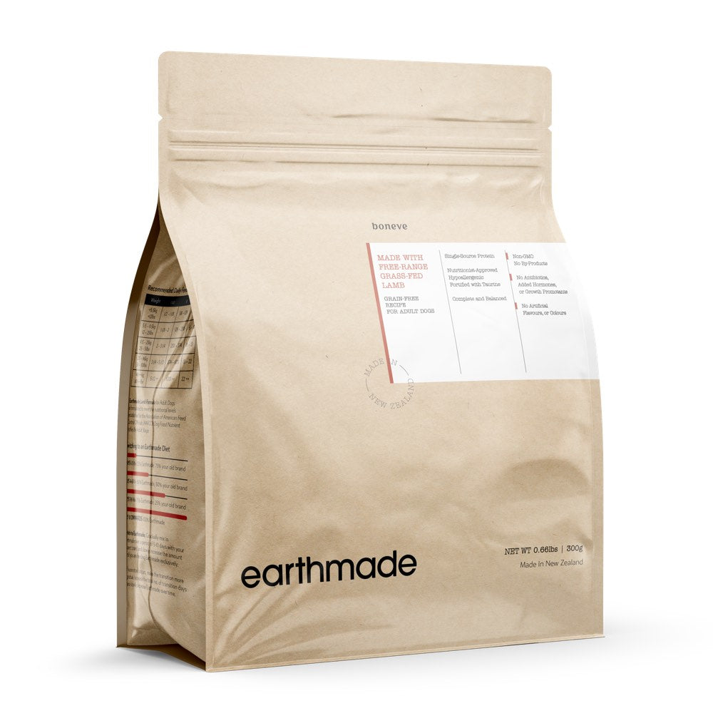 24% OFF: Boneve Earthmade Free-Range Grass-Fed Lamb Grain-Free Adult Dry Dog Food