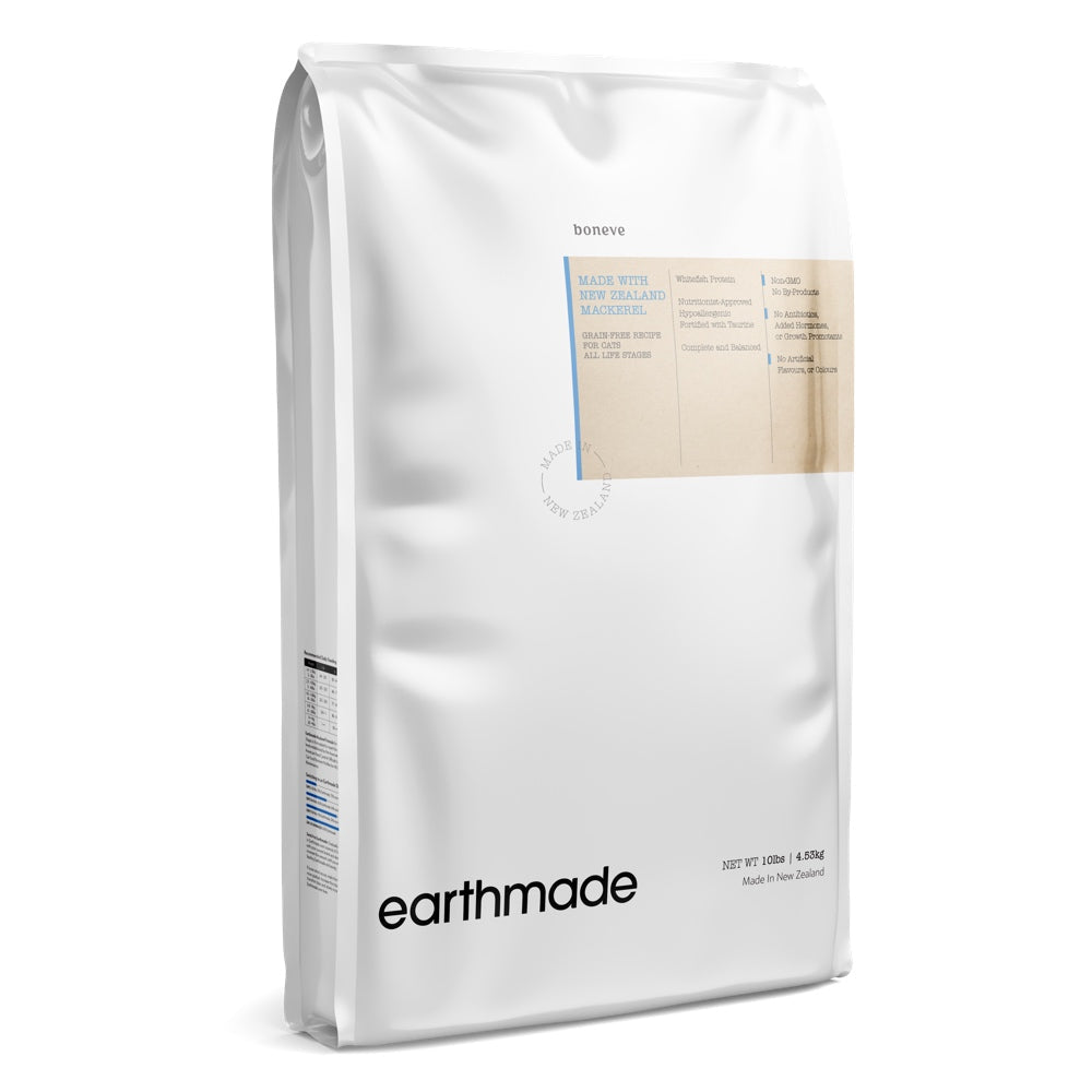 '40% OFF': Earthmade New Zealand Mackerel Grain-Free Dry Cat Food - Kohepets