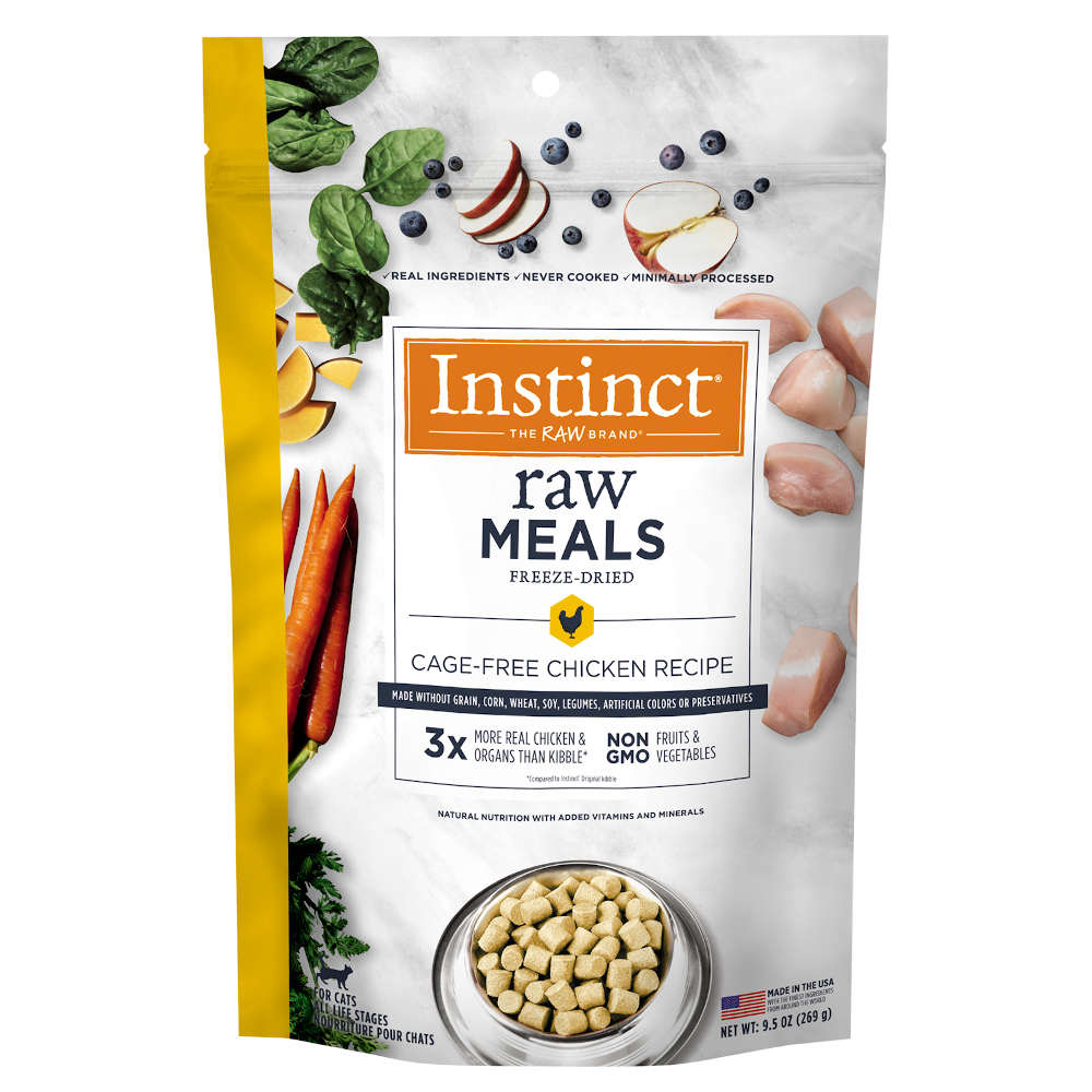 Instinct Raw Meal Cage-Free Chicken Freeze-Dried Cat Food
